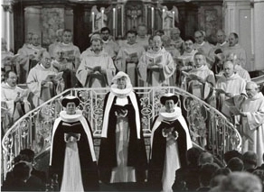 Schola Cantorum van het Ward-Instituut